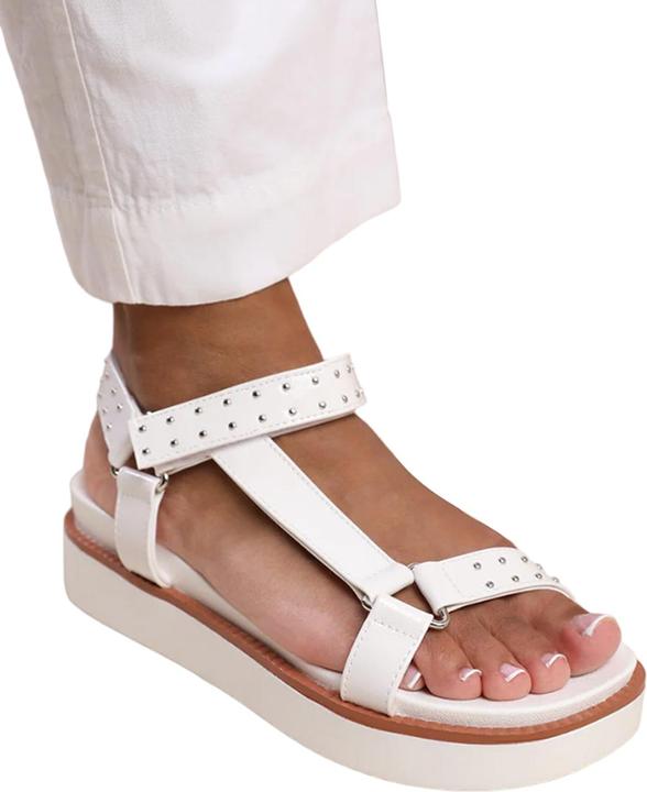 Produktbild Where's That From Sandalen Hawaii Mit Stollen Lackleder (40)