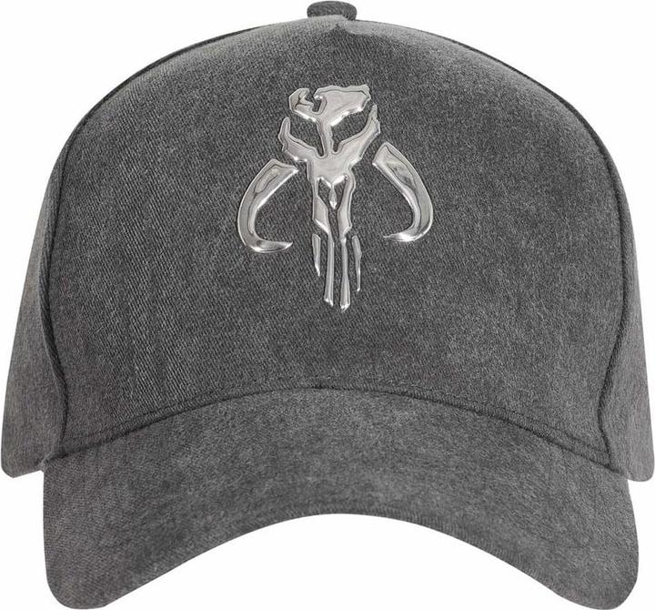 Immagine prodotto Heroes Inc Cappellino da baseball Star Wars The Mandalorian con stemma d'argento