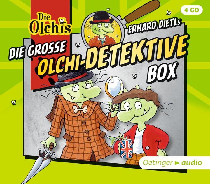 Actual product image The big Olchi Detectives Box (Benjamin Dittrich, Frank Jordan, Peter Kirchberger, Markus Langer, Kai Henrik Möller, German)