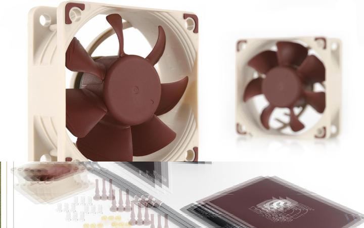 Productafbeelding Noctua NF-A6x25 5V PWM Computerbehuizingsventilator 6 cm Beige (60 mm, 1 x)