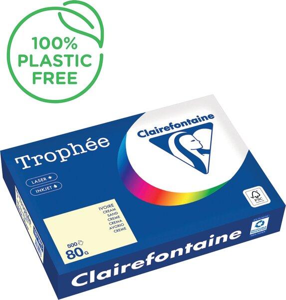 Produktbild Clairefontaine Universalpapier Trophée farbig (80 g/m², 500 x, A4)