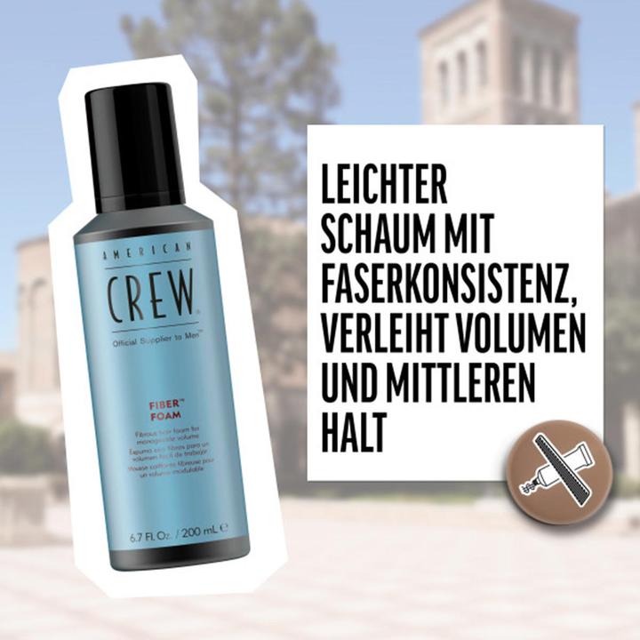 Immagine prodotto American Crew Schiuma di fibra (200 ml, Agente schiumogeno)