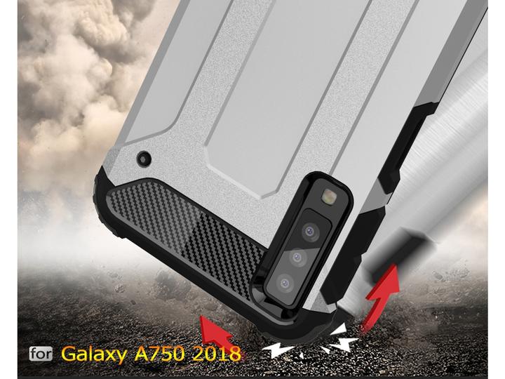 Produktbild Screenguard AdventureCase Samsung Galaxy A7 2018 Hybrid Hülle (Samsung Galaxy A7 (2018))