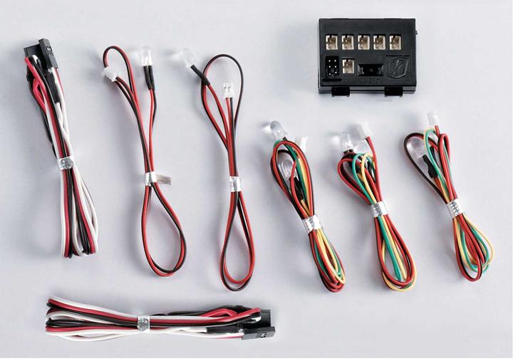 Actual product image killerbody LED Light Set 1/10 incl.Controller Box (8 LEDs)