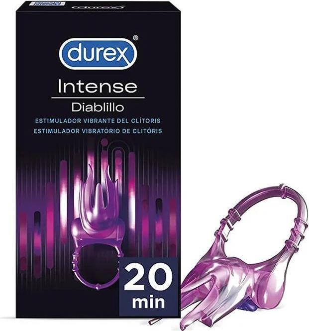 Actual product image Durex Vibrating Penis Ring Intense Diablillo