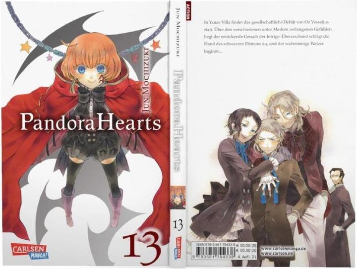 Produktbild Pandora Hearts, Band 13 (Deutsch, Jun Mochizuki, 2013)