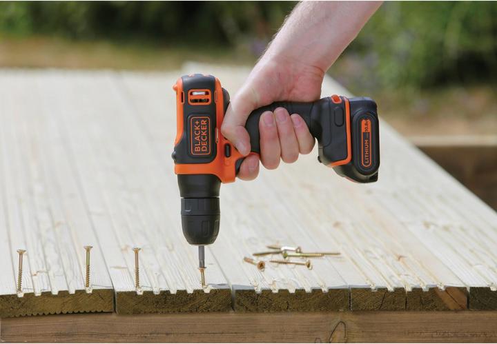Immagine prodotto Black & Decker & Decker BDCD12 Senza chiave (Batteria ricaricabile)