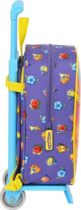 Produktbild Superthings Schulrucksack mit Rädern Guardians of Kazoom Lila Gelb (22 x 28 x 10 cm)