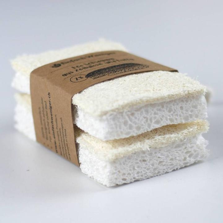 Produktbild Einfach Weniger Eco Schwamm 100% natürlich im Doppelpack (2 Stk.)