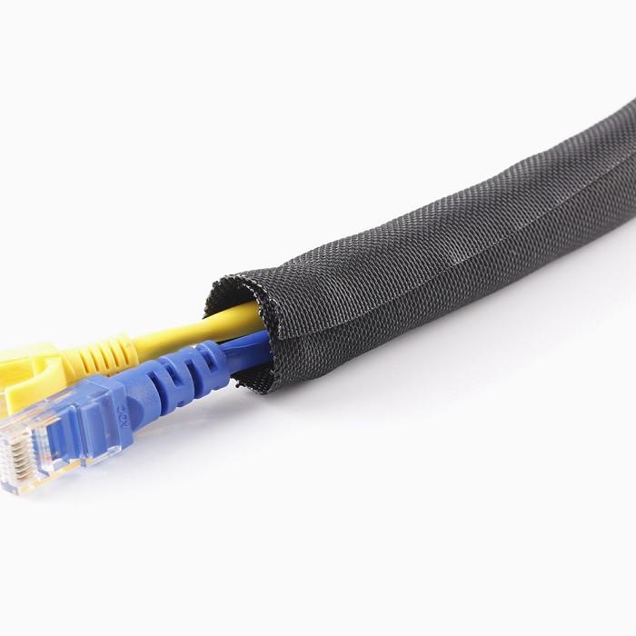 Image du produit Audioraq Guide-câble, noir, en boîte dévidoir de 25 m (Gaines pour câbles, 2500 cm)