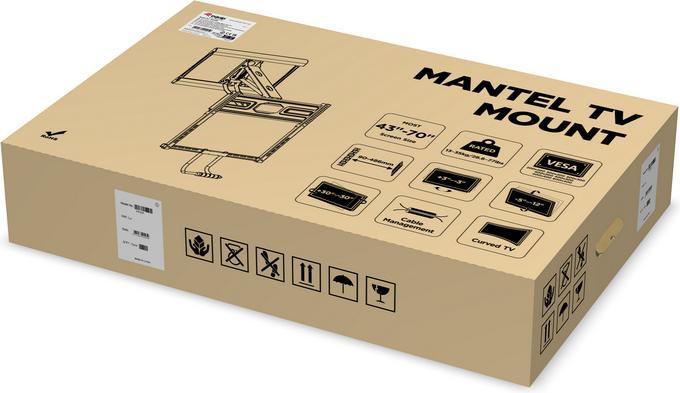 Produktbild equip Pro Klammer Pull-Down (Wand, 70", 35 kg)