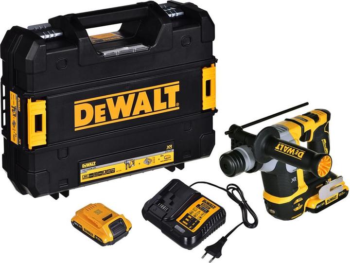 Image du produit DeWalt SDS + MARTEAUX 18V 1.4J 2F 2x2.0Ah DCH172D2 (Fonctionnement sur batterie)