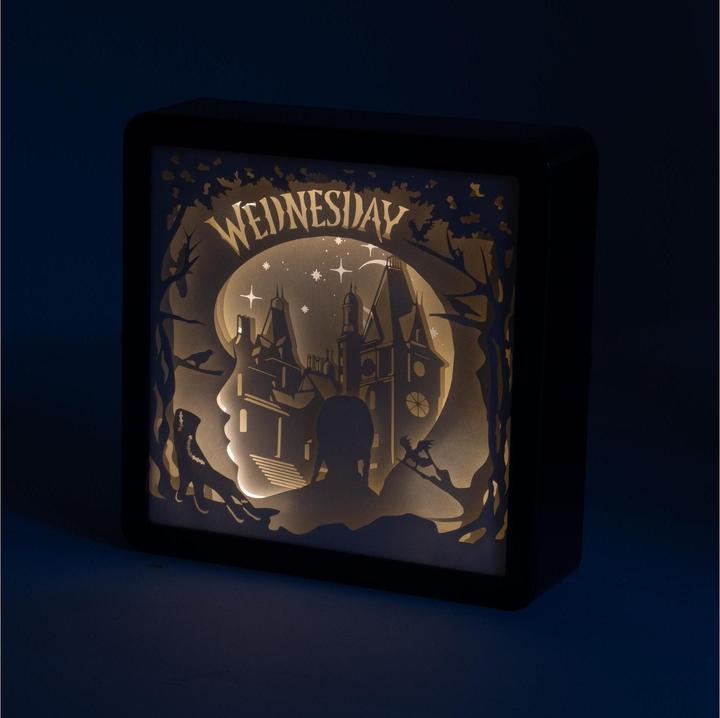 Actual product image Blue Sky Wednesday Layer Light lamp Wednesday Silhouette 22 cm
