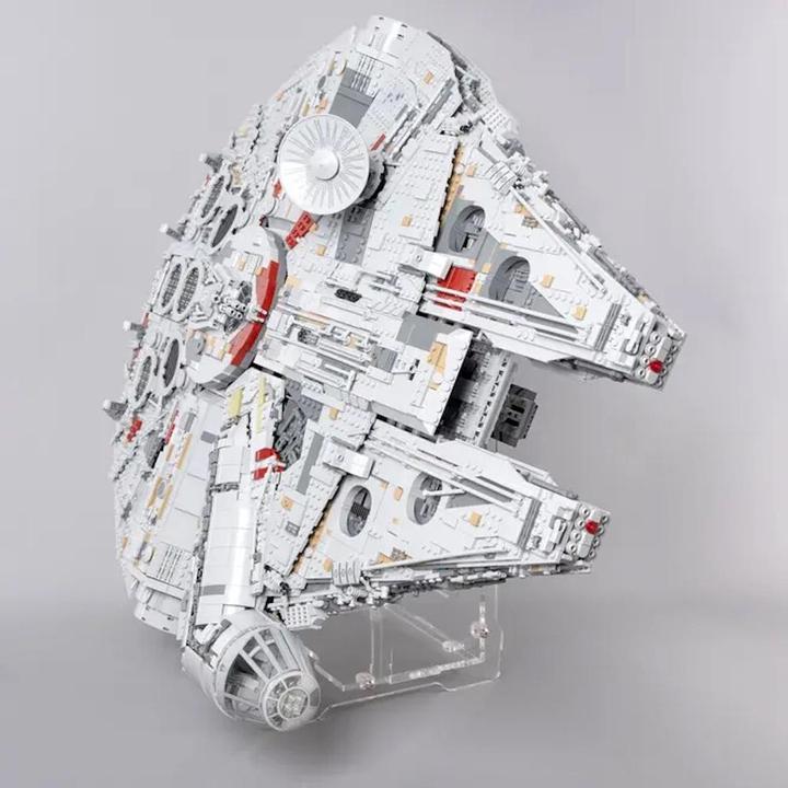 Image du produit iDisplayit Stand acrylique 2 en 1 pour LEGO® 75192 Star Wars UCS Millennium Falcon