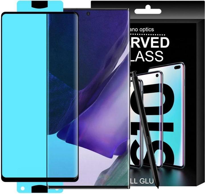 Produktbild Hurtel 3D Edge Nano Flexi Glass Hybrid Full Screen Protector with frame for Samsung Galaxy S21+ 5G (S21 Plu (1 Stück, Samsung Galaxy S21+)