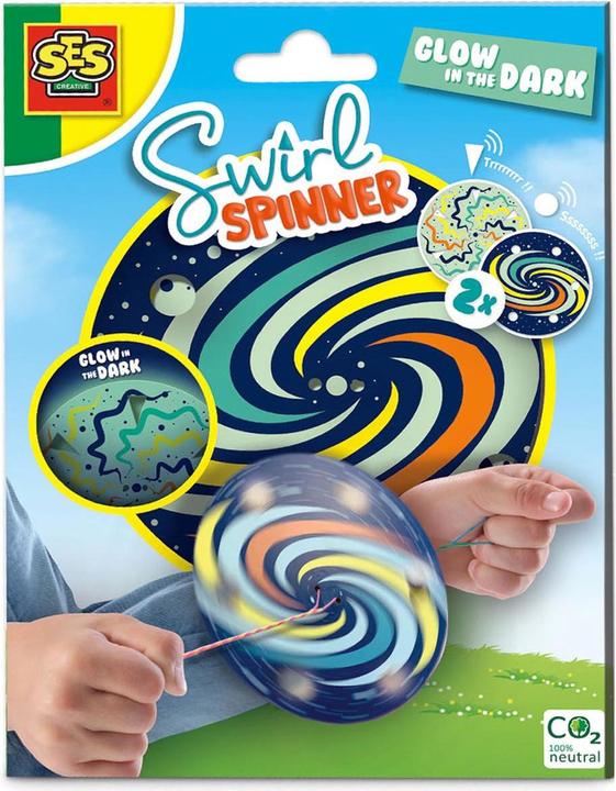 Actual product image Ses Figdet swirl spinner display ass