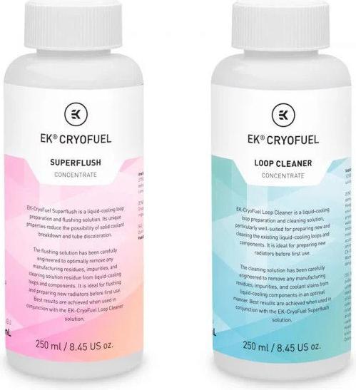 Image du produit EKWB EK Waterblocks EK-CryoFuel Loop Cleaner + Superflush concentré (250 ml, Concentré)