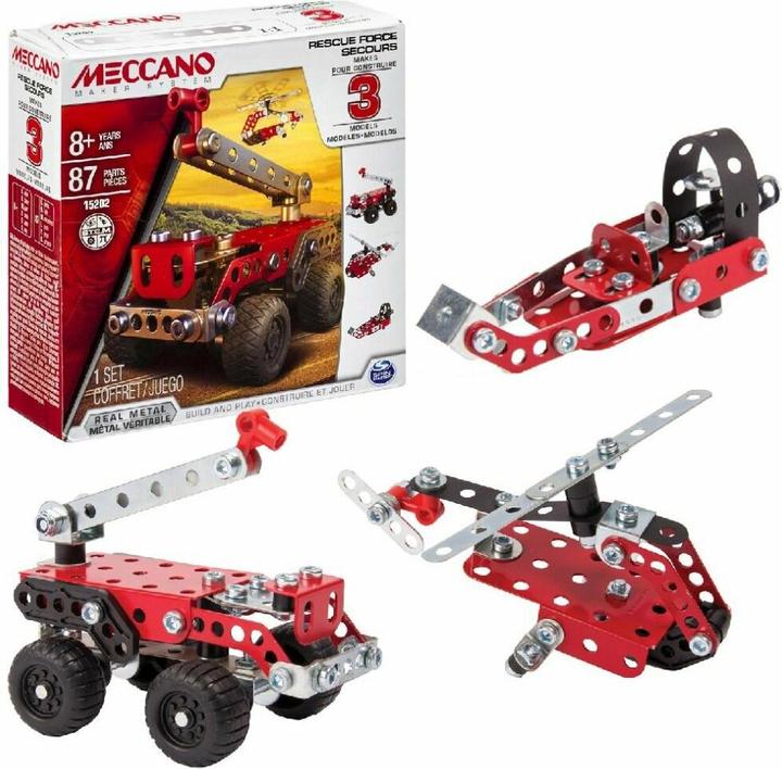 Actual product image Meccano Multi-model Fire Truck