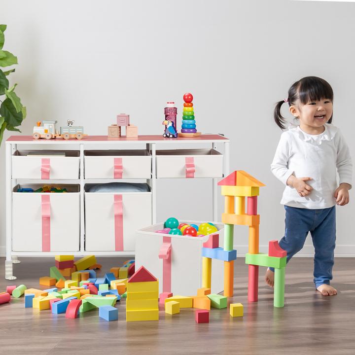 Actual product image Relaxdays Children's chest of drawers