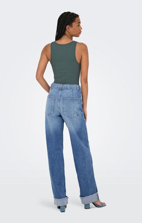 Actual product image Only ONLZADDIE Hohe Taille Weiter Beinschnitt Jeans Jeans mit weitem Bein (30)