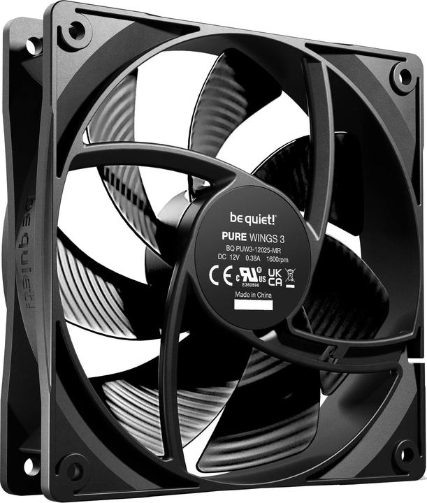 Actual product image be quiet! Pure Wings 3 (120 mm, 1 x)