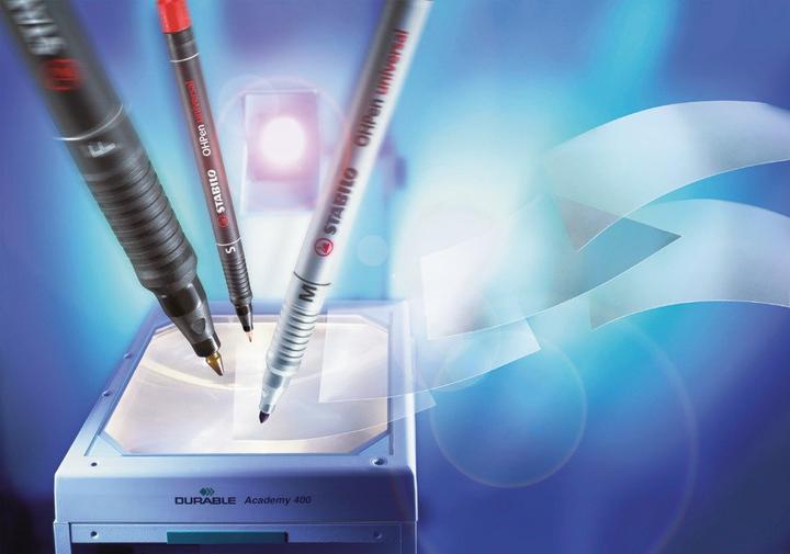 Produktbild STABILO OHPen universal Folienstift permanent (Rot, 1 mm, 1 x)