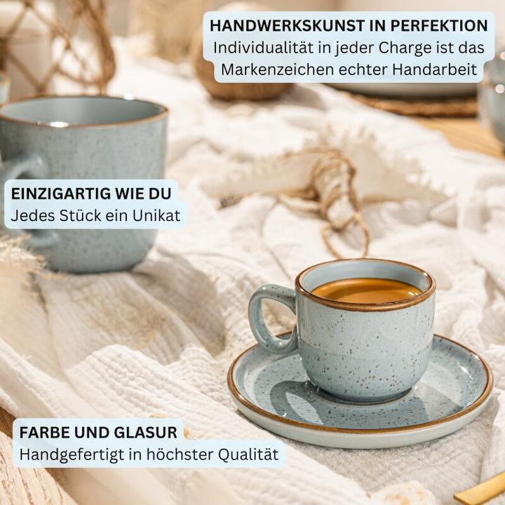 Actual product image Sänger Espressotassen Set Rio Lagune (80 ml, 4 x)