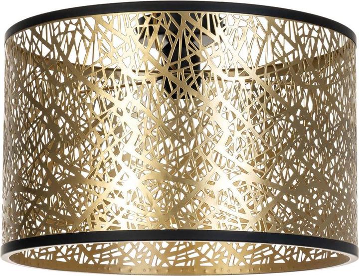 Produktbild Lindby Yonah Deckenleuchte Metall schwarz gold (E27)