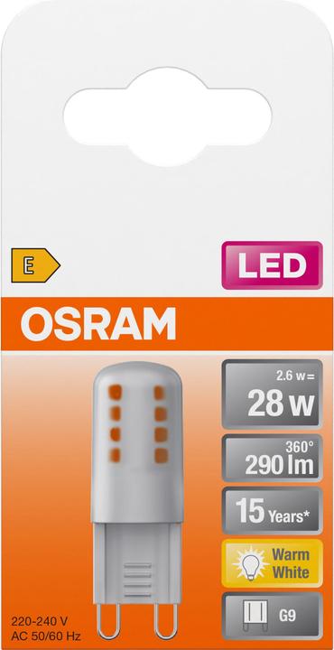 Immagine prodotto Osram Spillo (G9, 2.60 W, 290 lm, 1 x, E)