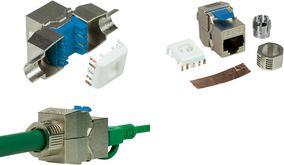 Actual product image LogiLink Keystone socket STP AWG22-24 16.5mm wide Cat.8.1 (U/FTP, CAT8.1, 0.03 m)