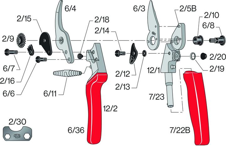 Produktbild Felco Gartenschere 12