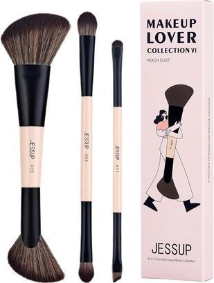 Immagine prodotto Jessup Travel Makeup Brushes Set 3pcs Double Sided Contour Brush (Set)