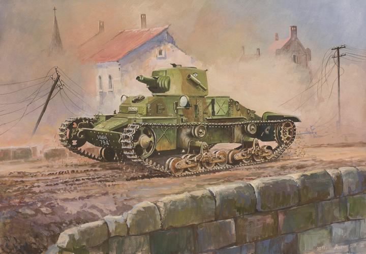 Produktbild Zvezda British Light Tank Matilda Mk I