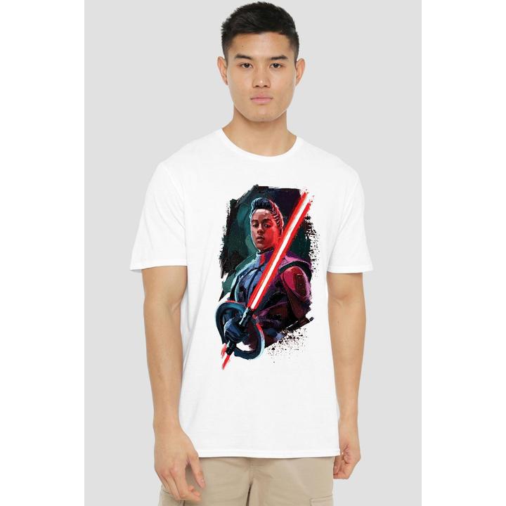 Actual product image Star Wars Mens Obi Wan Kenobi Reva Painted T-Shirt (XXL)