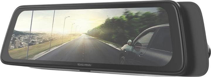 Actual product image Snooper ROAD ANGEL RA-Halo View Rear View Mirror + Rear View Camera (Built-in display, Wi-Fi, Night vision, QUHD)