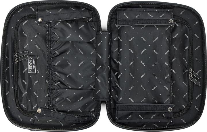 Produktbild Redolz Essentials 14 4-Rollen Kofferset + Beautycase 4 tlg. mit Dehnfalte (264 l, XL (ab 115l))