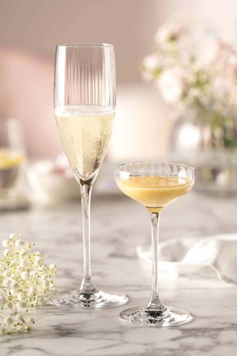 Actual product image Leonardo Champagne glass Poesia 250 ml, 6 pieces, Transparent (25 cl, 6 Glasses, Champagne glasses)