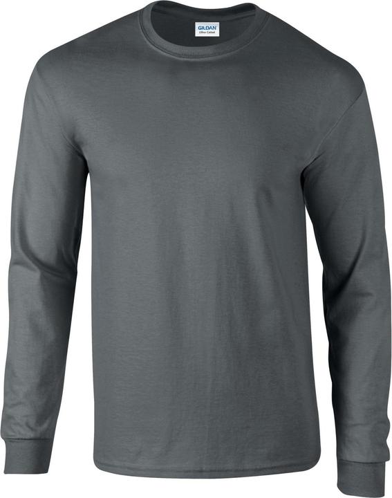 Actual product image Gildan Unisex Adult Ultra Plain Cotton Long-Sleeved T-Shirt (XXL)