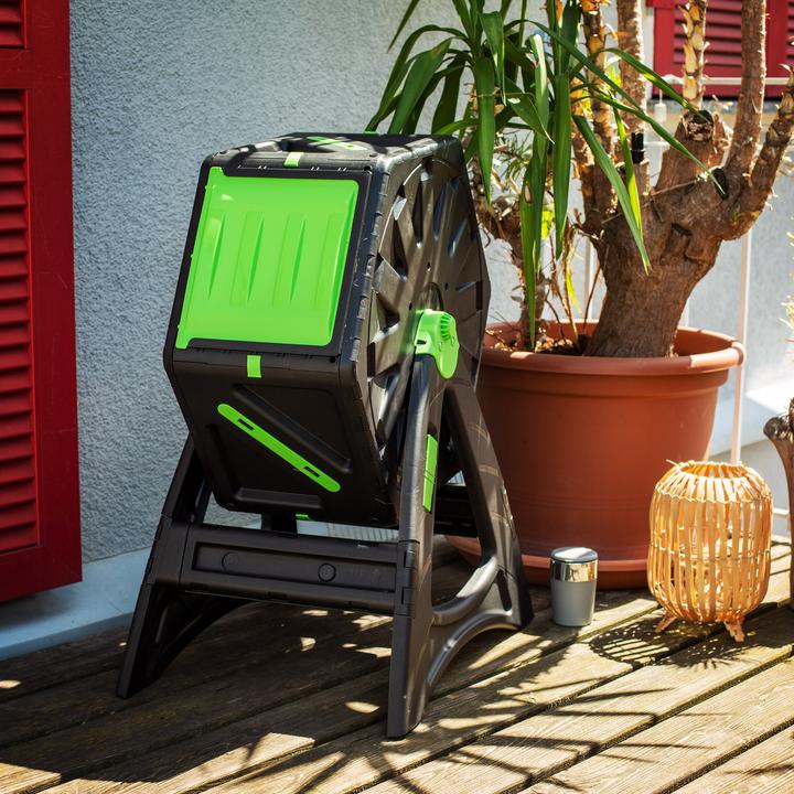 Image du produit UPP Composteur à tambour Composteur à roulettes Composteur rapide 70 litres (70 l)