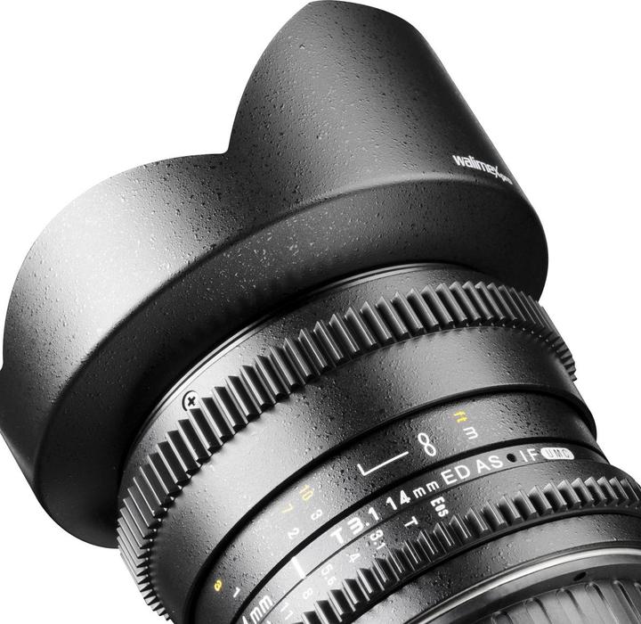 Actual product image Walimex 14/3.1 Video DSLR Nikon F (Nikon F, APS-C / DX, full size, Micro Four Thirds)