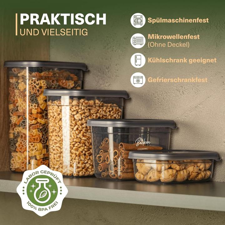Produktbild Viwares Vorratsdosen-Set "Peggy"