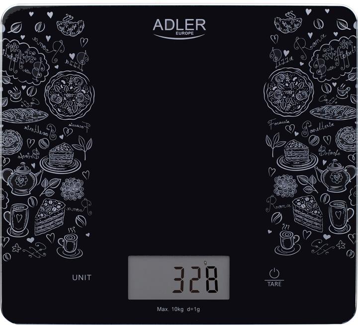 Produktbild Adler AD 3171 Küchenwaage Rechteck Elektronische Küchenwaage