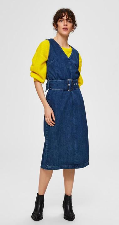 Produktbild Selected Femme Taillengürtel Jeanskleid (38)