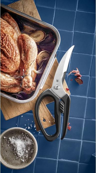 Produktbild WMF Geflügelschere mit integriertem Knochenbrecher 23cm Softtouchgriff Edelstahl