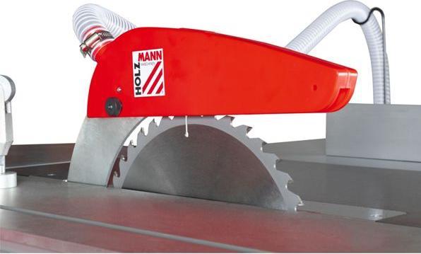 Actual product image Holzmann TS315F1600 400V sliding table saw incl. moulding table