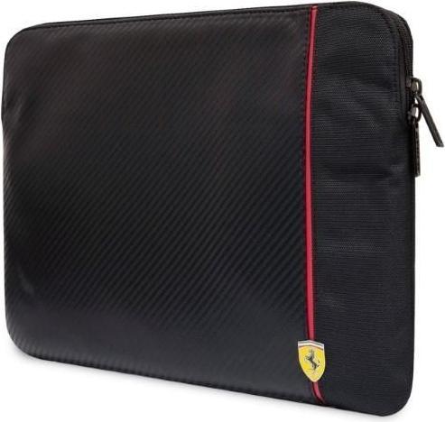 Actual product image Ferrari Sleeve FECS14AXBK 14" czarny/black Carbon&Smooth (14")