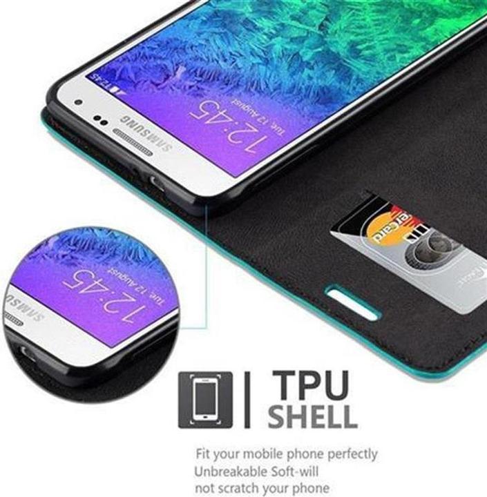 Productafbeelding Cadorabo Boek Onzichtbare Magneethoes (Samsung Galaxy Alpha)