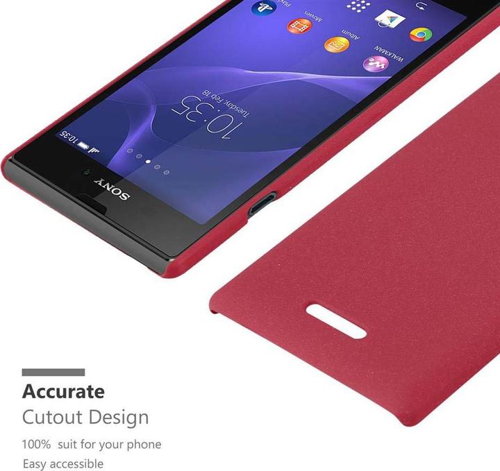 Image du produit Cadorabo Couverture rigide Frosty Cover (Sony Xperia T2 Ultra)