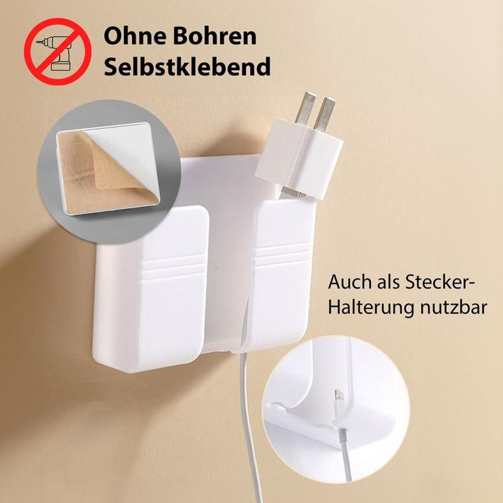 Produktbild Hermex Handy Halter Aufbewahrung Ladestation Smartphone Wandhalterung