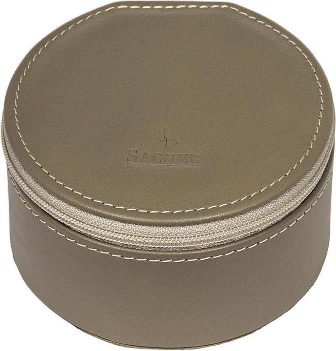Actual product image Sacher B6.107.565943 - Jewellery box Betsy nature taupe leather